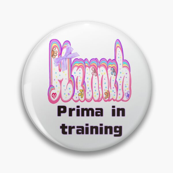 Item preview, Hannah Personalized Prima In Training - Custom Aesthetic Ballerina designed and sold by Artonmytee.