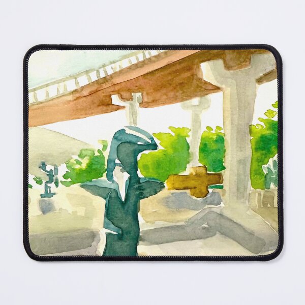 Item preview, Castellana Museum: Art Under the Bridge | Watercolor designed and sold by miguelfra.artwork.