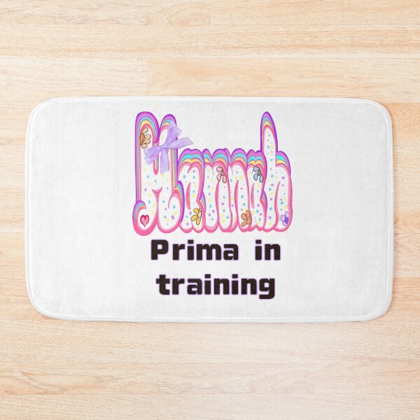 Item preview, Hannah Personalized Prima In Training - Custom Aesthetic Ballerina designed and sold by Artonmytee.