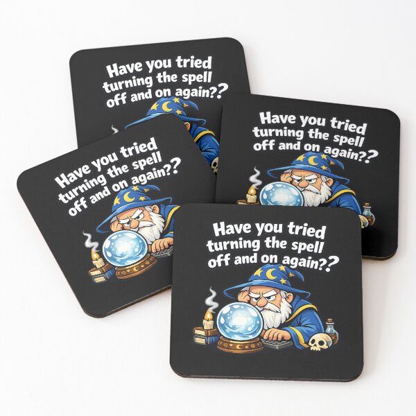 Item preview, Wizard IT Support Funny designed and sold by MonkiFlipp.