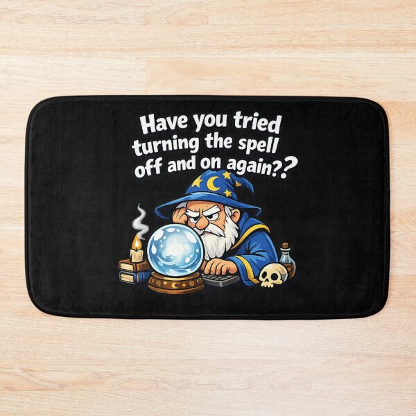 Item preview, Wizard IT Support Funny designed and sold by MonkiFlipp.