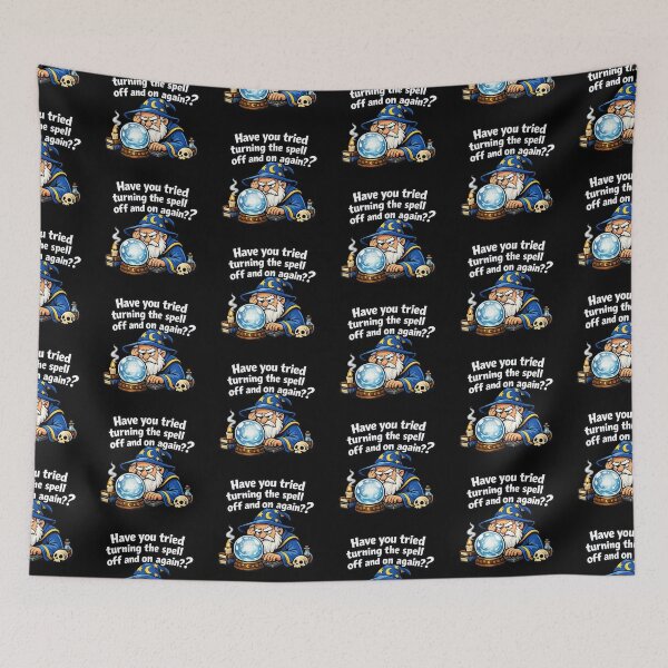 Item preview, Wizard IT Support Funny designed and sold by MonkiFlipp.