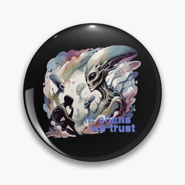 Item preview, RESIDENT ALIEN In Alien We Trust designed and sold by ALL ART .