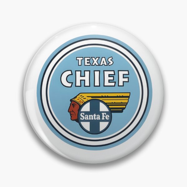 Item preview, Heritage Emblem of the Atchison, Topeka and Santa Fe Railway (ATSF) "Texas Chief" designed and sold by CharlieDesings.