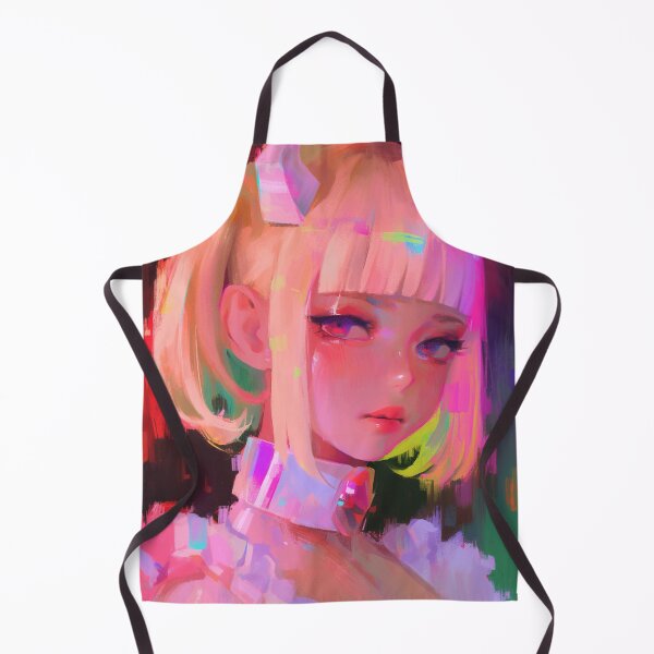 Item preview, Neon Pastel Demon Anime Girl designed and sold by bubblegoth.