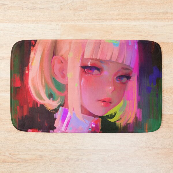 Item preview, Neon Pastel Demon Anime Girl designed and sold by bubblegoth.