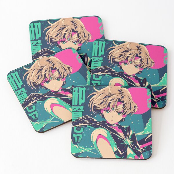 Item preview, Sailor Uranus Neon Poster  designed and sold by AnimeArsenalPrints.