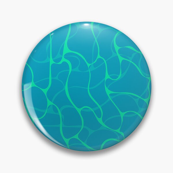 Item preview, Abstract Water Pattern – Blue & Green Fluid Texture designed and sold by HotPicksStore.