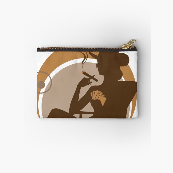 Item preview, Cowgirl Poker Night Silhouette designed and sold by HiddenLoot.
