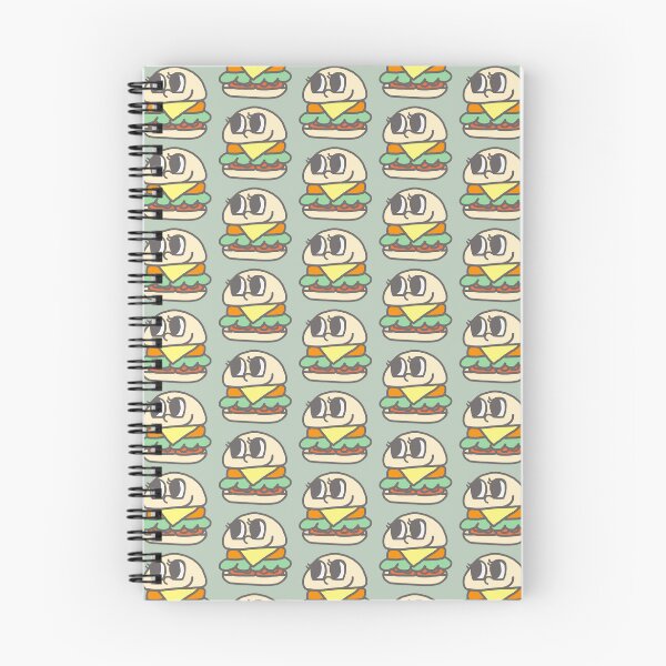 Item preview, Cute Kawaii Hamburger Face Die Cut Sticker designed and sold by PostcardnPetal.