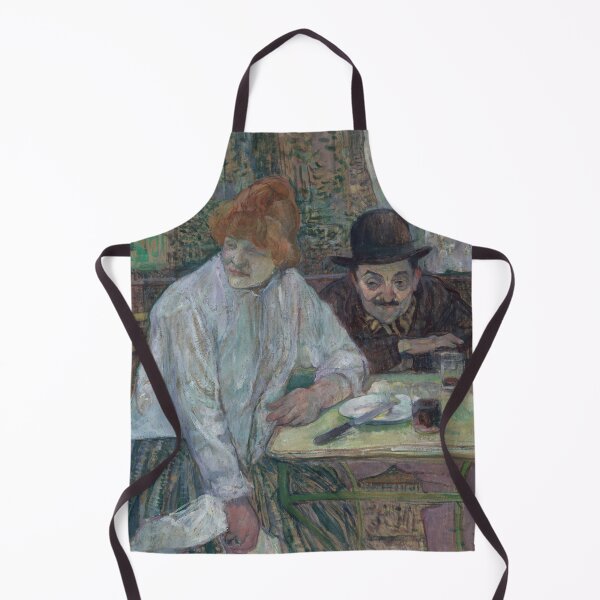 Item preview, At the Cafe La Mie by Henri de Toulouse-Lautrec Vintage Paris Cafe Art Print designed and sold by artofuniverse.