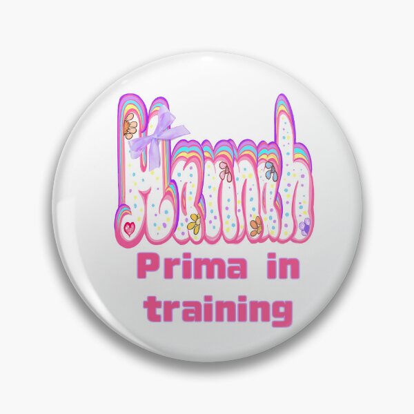 Item preview, Hannah Personalized Prima In Training - Dancer Custom Aesthetic Ballerina designed and sold by Artonmytee.