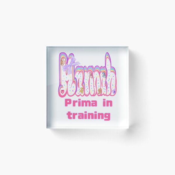 Item preview, Hannah Personalized Prima In Training - Dancer Custom Aesthetic Ballerina designed and sold by Artonmytee.