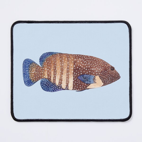 Item preview, PEACOCK GROUPER-Cephalopholis argus designed and sold by BEATRIZ ABAITUA.