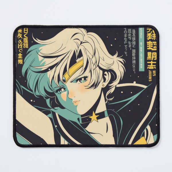 Item preview, Retro Sailor Uranus Duotone designed and sold by AnimeArsenalPrints.