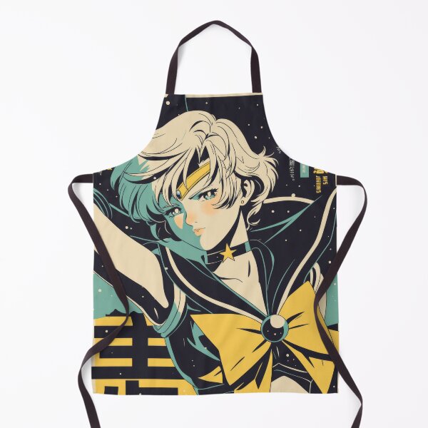 Item preview, Retro Sailor Uranus Duotone designed and sold by AnimeArsenalPrints.