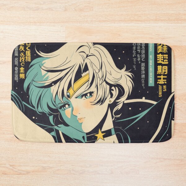 Item preview, Retro Sailor Uranus Duotone designed and sold by AnimeArsenalPrints.