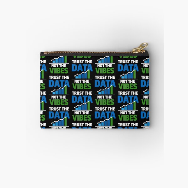 Item preview, Trust the Data Not the Vibes Minimal Analytics Design designed and sold by TeeTimeTreasure.