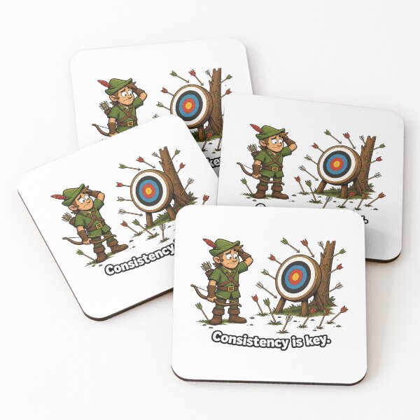 Item preview, Funny Medieval Archer Consistency Is Key designed and sold by MonkiFlipp.