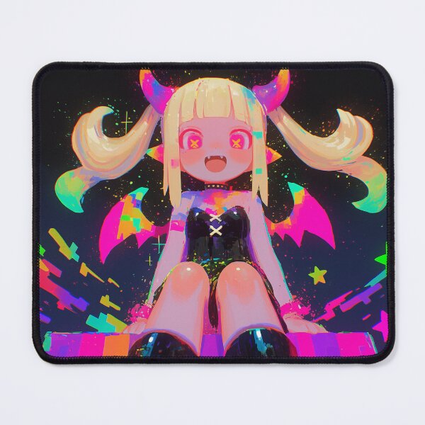 Item preview, Neon Little Demon Girl designed and sold by bubblegoth.