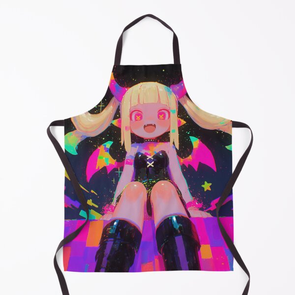 Item preview, Neon Little Demon Girl designed and sold by bubblegoth.