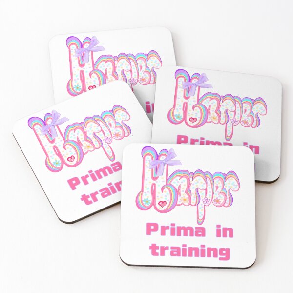 Item preview, Harper Personalized Prima In Training - Dancer Custom Aesthetic Ballerina designed and sold by Artonmytee.