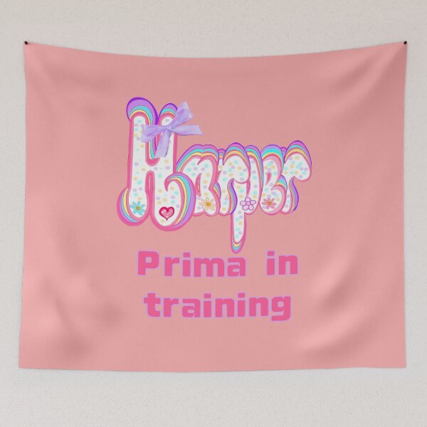 Item preview, Harper Personalized Prima In Training - Dancer Custom Aesthetic Ballerina designed and sold by Artonmytee.