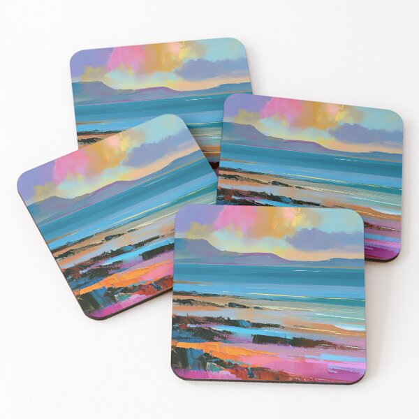Item preview, Digital Artwork Print of Neon West Coast, Scotland designed and sold by davidelder.