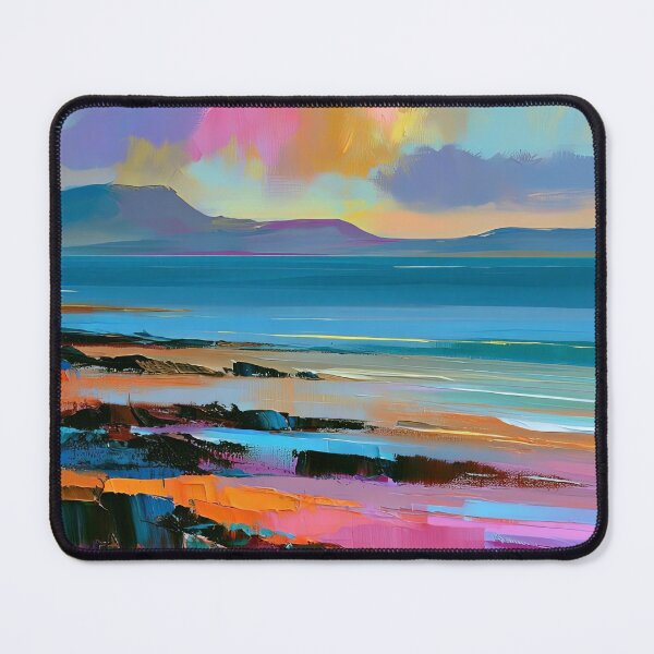 Item preview, Digital Artwork Print of Neon West Coast, Scotland designed and sold by davidelder.