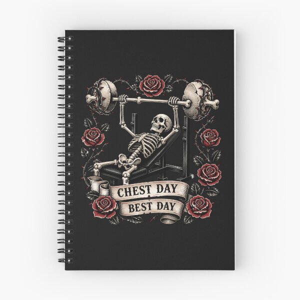 Item preview, Chest Day Best Day – Gym Motivation Workout Fitness Quote Design designed and sold by Sparkofart07.