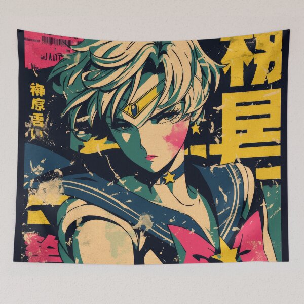 Item preview, Sailor Uranus Pop Art designed and sold by AnimeArsenalPrints.