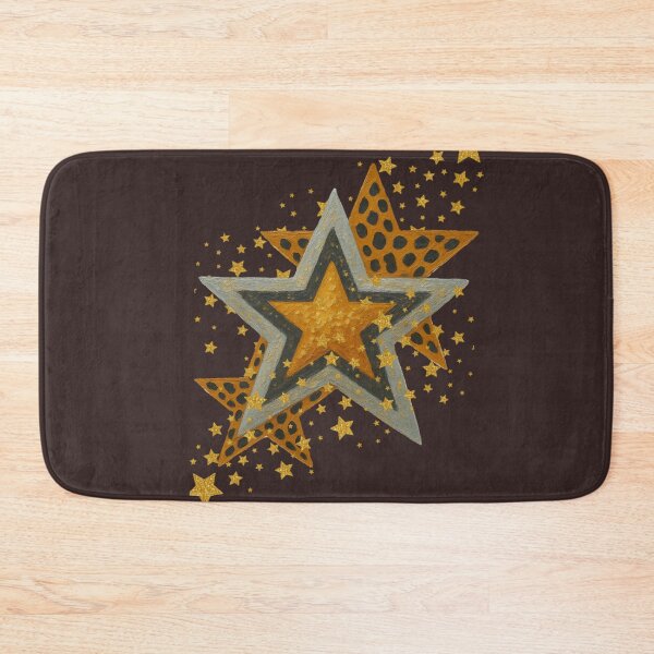 Item preview, Gold Leopard Stars – Glam Wild Celestial Design designed and sold by M22--.