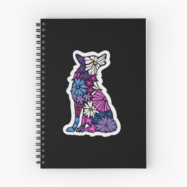 Item preview, Wolf - Polyamorous Flag STICKER designed and sold by HannahReeStudio.