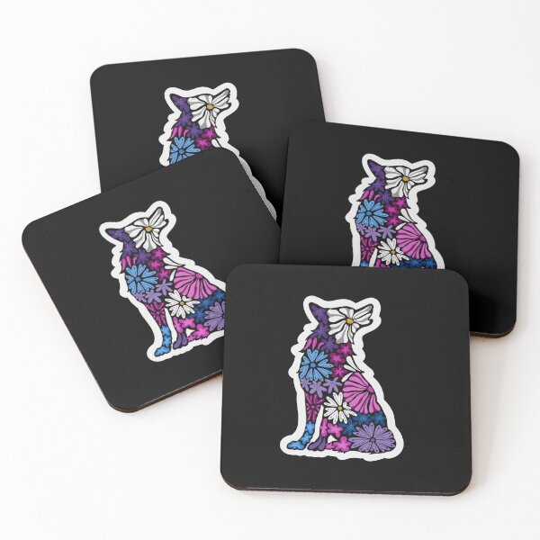 Item preview, Wolf - Polyamorous Flag STICKER designed and sold by HannahReeStudio.