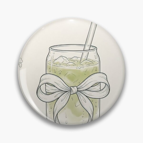 Item preview, Romanticizing Delusions | Coquette Bow & Iced Matcha Aesthetic designed and sold by OVERRIDESTUDIOS.