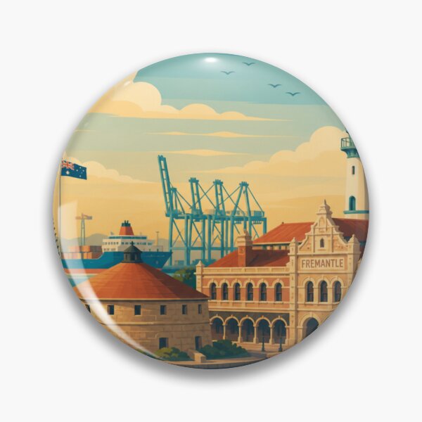 Artikelvorschau, Reiseplakat für Fremantle, Australien entworfen und verkauft von MatthewHeights.