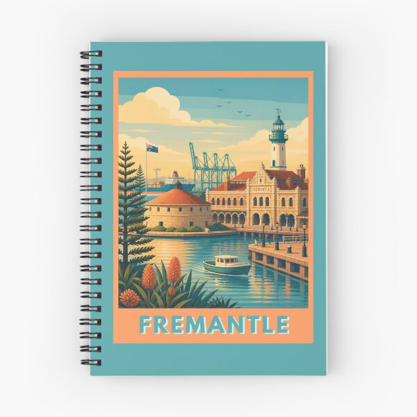 Item preview, Fremantle Australia Travel Poster designed and sold by MatthewHeights.