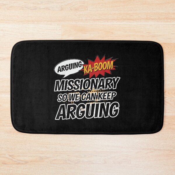 Item preview, Missionary So We Can Keep Arguing Tshirt Funny Humor Wife designed and sold by mkrcsuuh2.