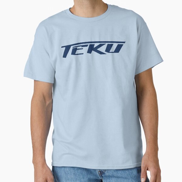 Vista previa del artículo con la obra «Logotipo de Teku English (azul)», diseñado y vendido por JayCee Squared.