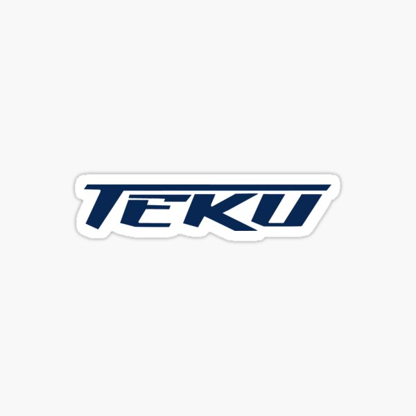 Vista previa del artículo con la obra «Logotipo de Teku English (azul)», diseñado y vendido por JayCee Squared.