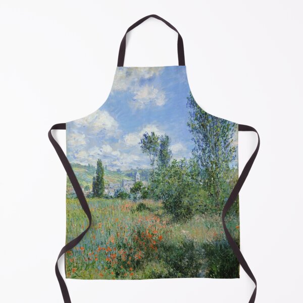 Item preview, View of Vetheuil by Claude Monet: Sunlit French Countryside Poster designed and sold by artofuniverse.