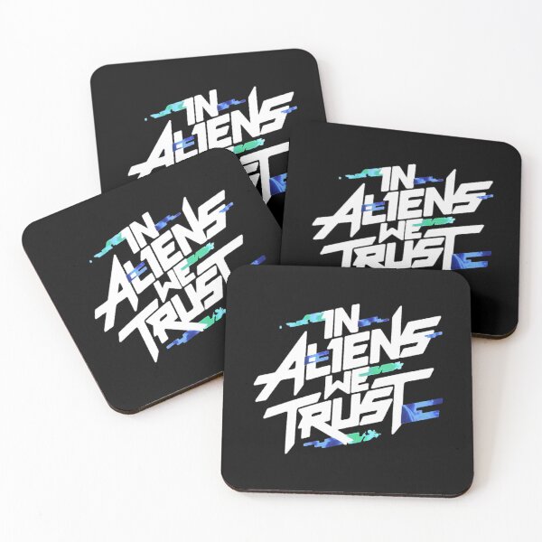 Item preview, RESIDENT ALIEN In Alien We Trust designed and sold by ALL ART .