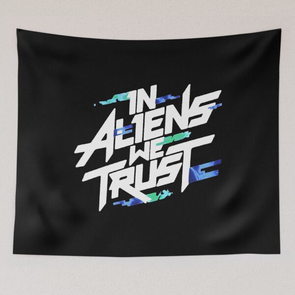Item preview, RESIDENT ALIEN In Alien We Trust designed and sold by ALL ART .