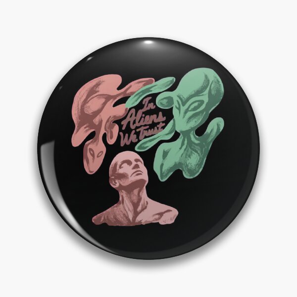 Item preview, RESIDENT ALIEN In Alien We Trust designed and sold by ALL ART .