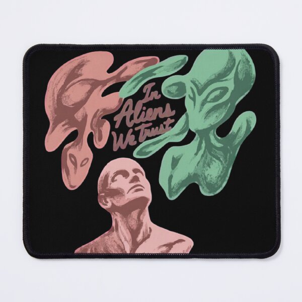 Item preview, RESIDENT ALIEN In Alien We Trust designed and sold by ALL ART .