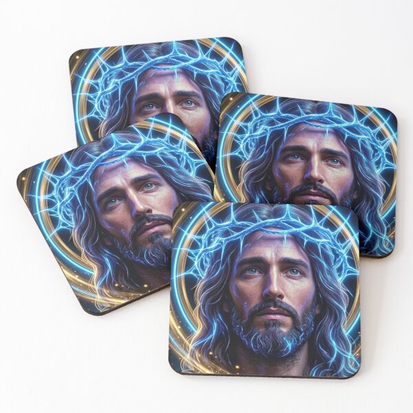 Item preview, Cobalt Core Neon Jesus – Faith Over Fear designed and sold by Cobaltcore78.
