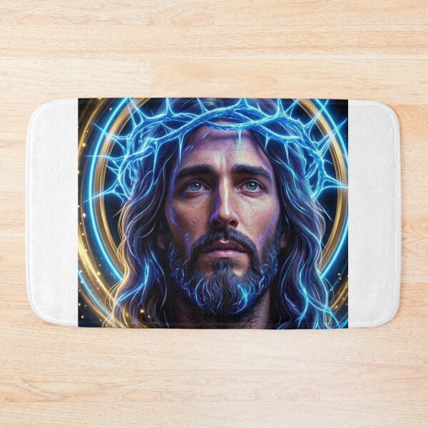 Item preview, Cobalt Core Neon Jesus – Faith Over Fear designed and sold by Cobaltcore78.
