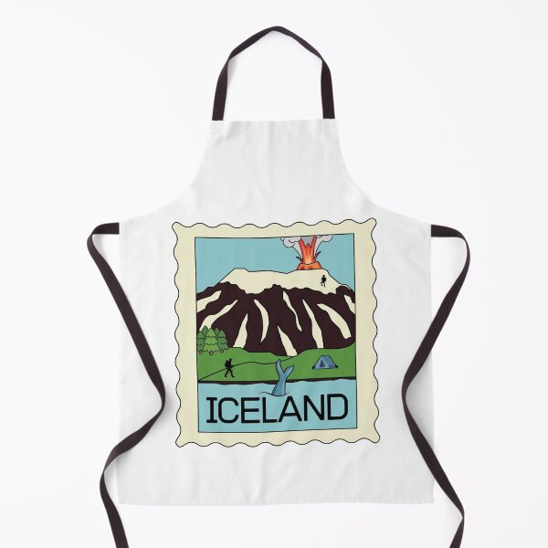 Item preview, Iceland - Iceland Stamp - Funny gifts for Iceland enthusiasts designed and sold by iX-Physio.