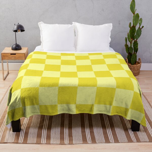 Item preview, Dandelion & canary checkered designed and sold by Mint + Midnight.