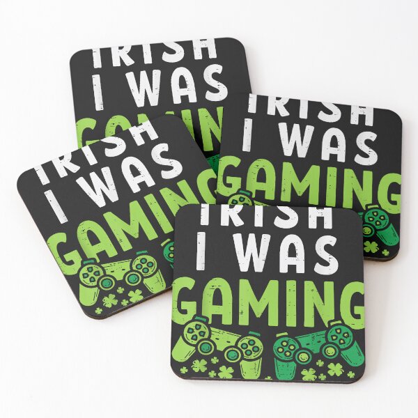 Item preview, Irish I Was Gaming Funny St Patricks Day Gamer Boys Men Gift designed and sold by sudohoconline.